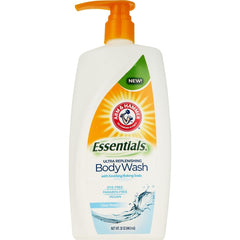 Arm & Hammer Essentials: botella de ducha de agua clara para piel suave