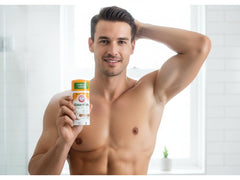 Arm & Hammer Essentials desodorante coco geranio con ingredientes naturales.