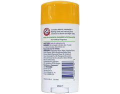 Desodorante con bicarbonato para absorber olores y frescura.
