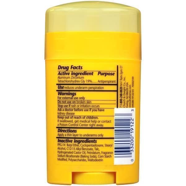 Fragancia fresca de Arm & Hammer Ultra Max para sensación de limpieza.