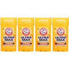 Arm & Hammer Ultramax desodorante sólido Sport, etiqueta visible, protección antitranspirante para deporte
