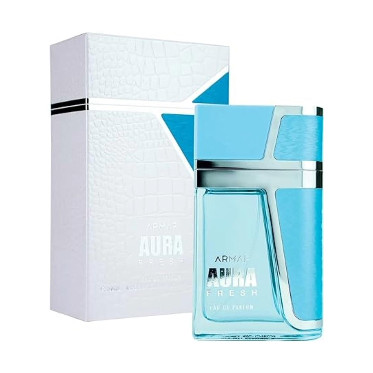 Aura Fresh by Armaf for Men bottle front view, ideal for daily wear.