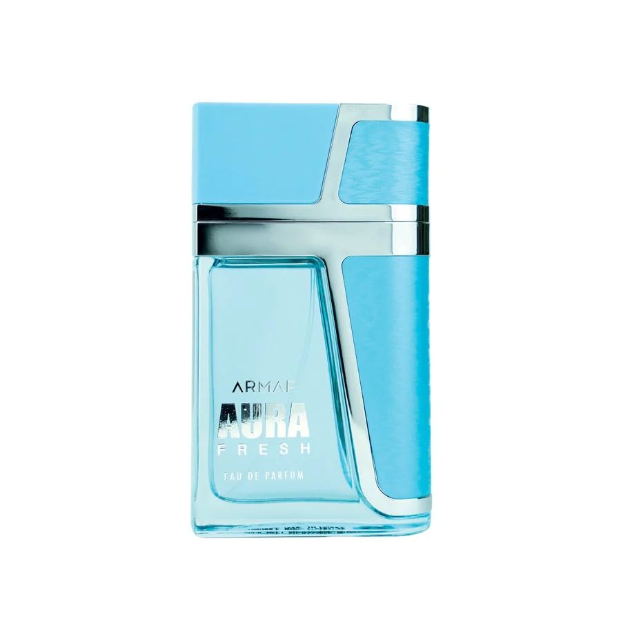 Aura Fresh spray action, quick application for on-the-go scent.