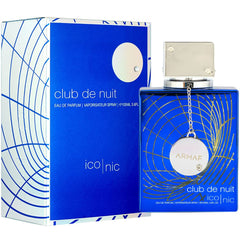 Armaf Club de Nuit Blue Iconic top notes graph, refreshing citrus-mint opening.