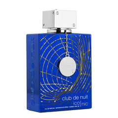 Armaf Club De Nuit Iconic Blue bottle close-up for day-to-day confidence.