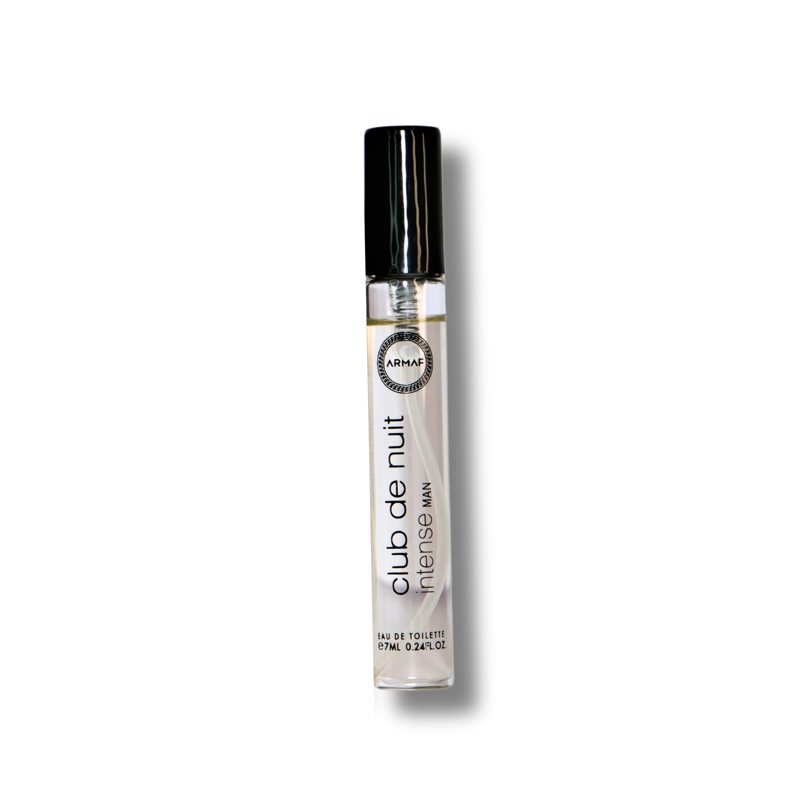 Armaf Club De Nuit Intense bottle close-up highlighting elegant masculine design.