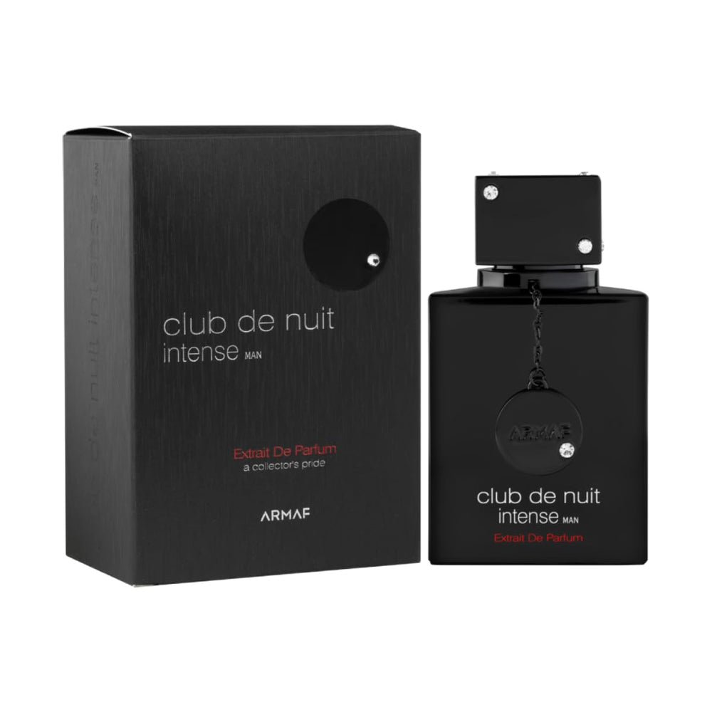 Armaf Club De Nuit Intense Extrait packaging box with luxury presentation