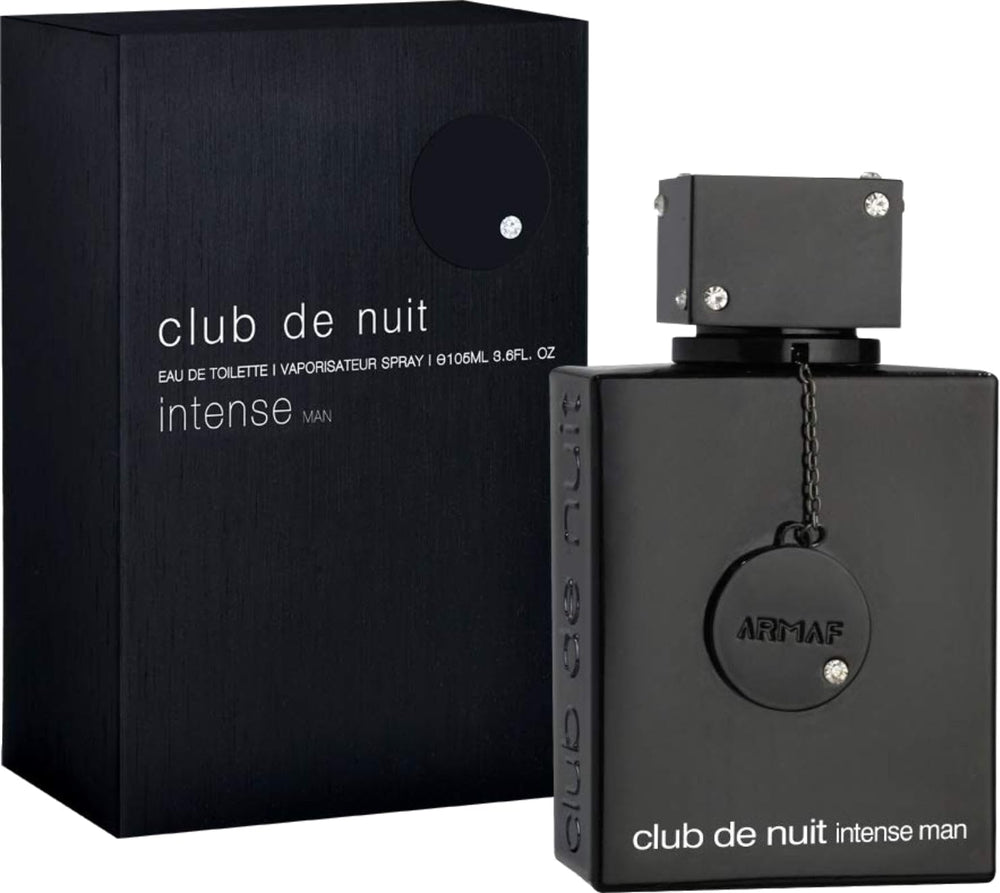 ARMAF Club de Nuit Intense Man bottle close-up highlighting premium bottle design