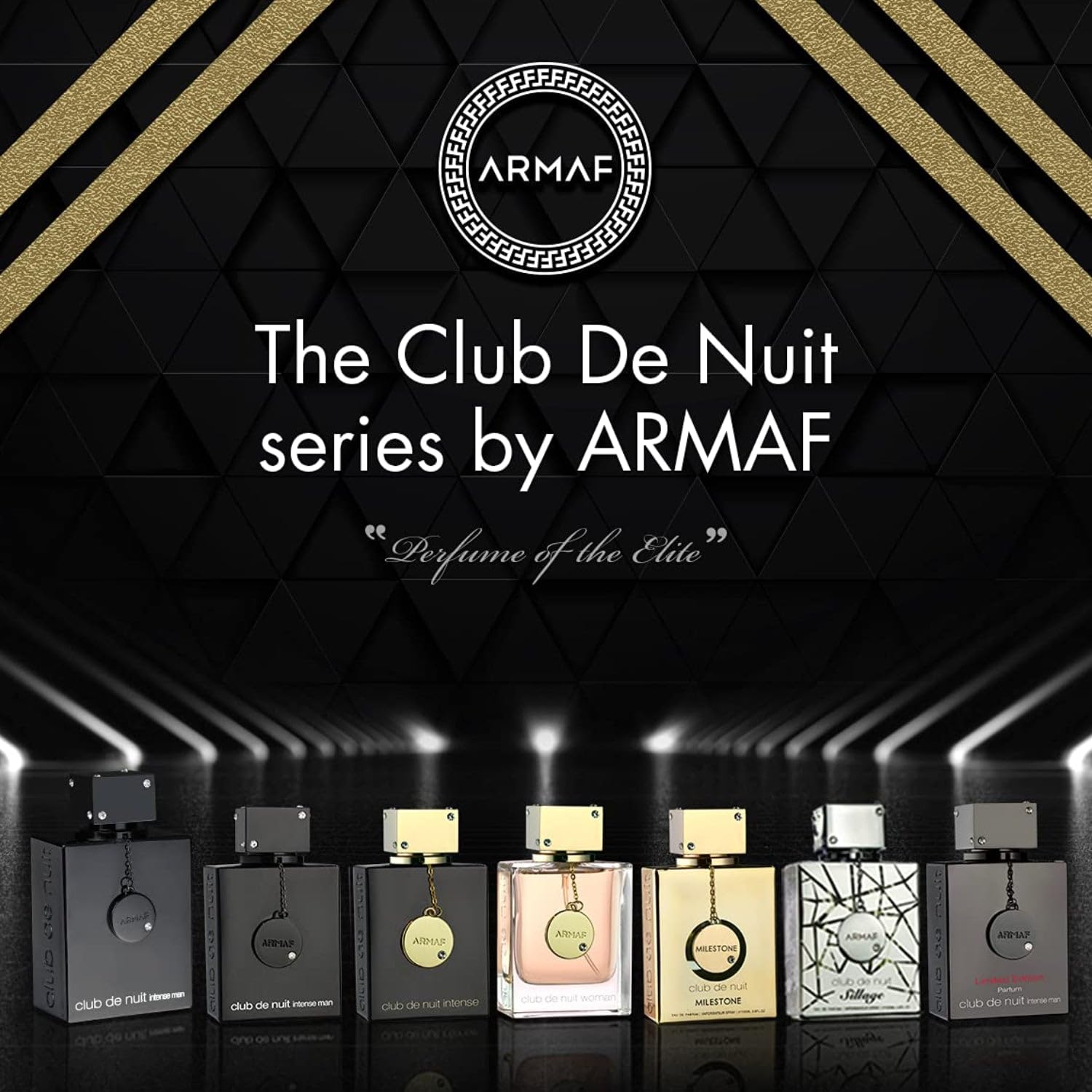 ARMAF Club de Nuit Intense Man spray action capturing projection and diffusion