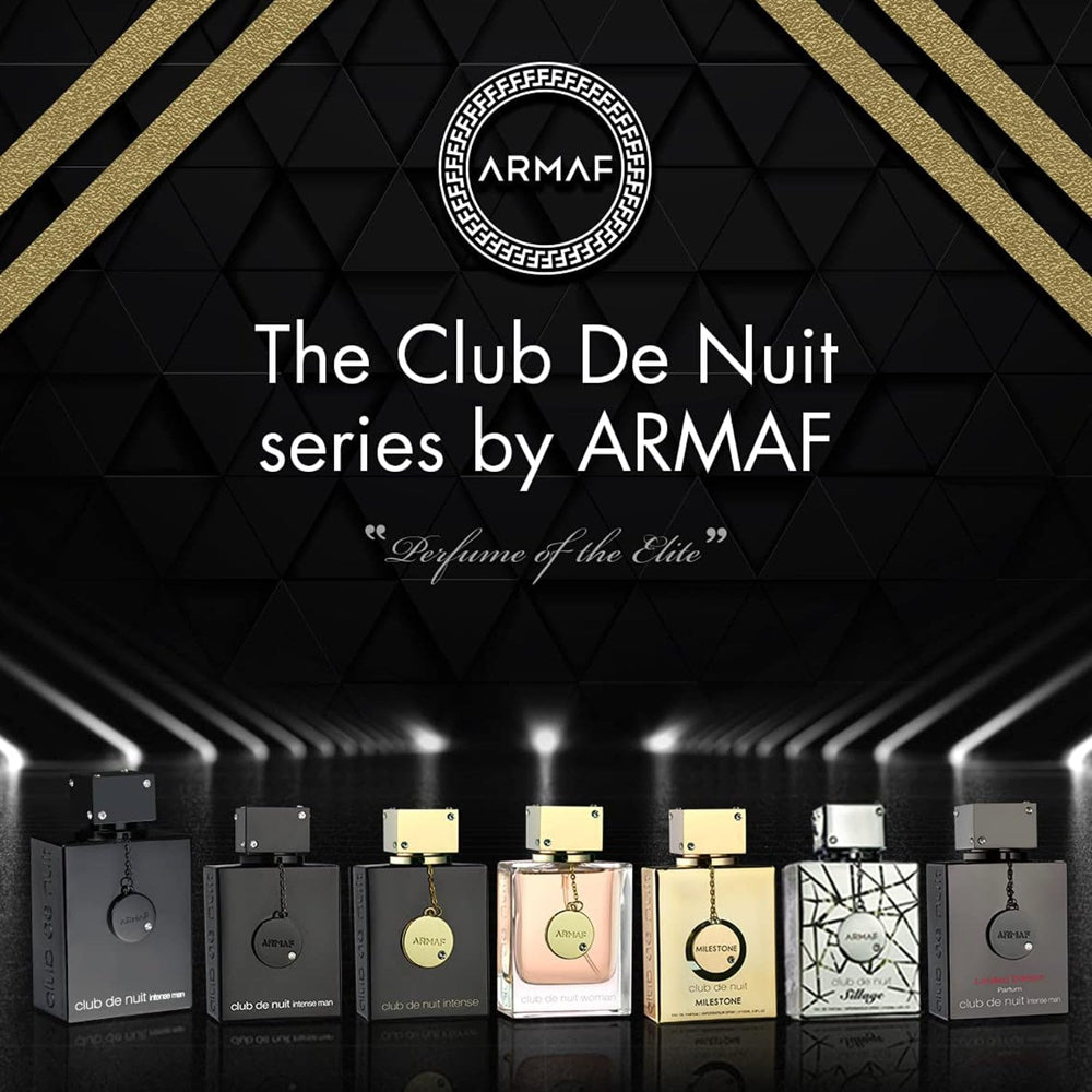 ARMAF Club de Nuit Intense Man spray action capturing projection and diffusion