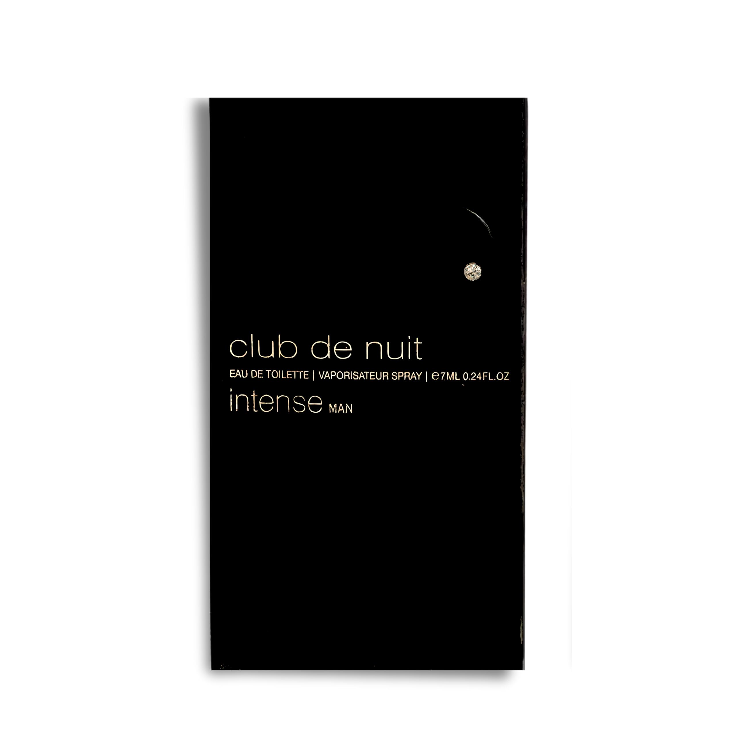 Armaf Club De Nuit Intense packaging box suitable for gifting or display.