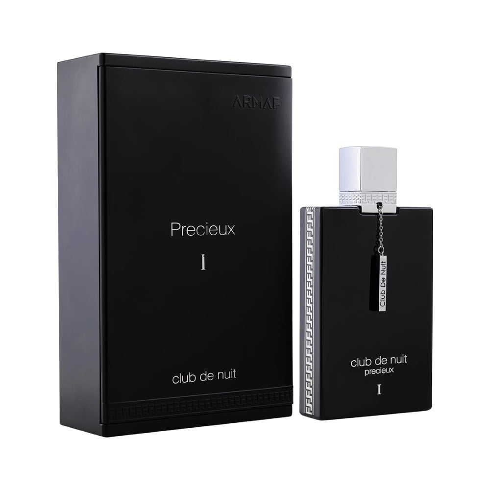Armaf Club De Nuit Precieux woody base, highlights amber and cedar.