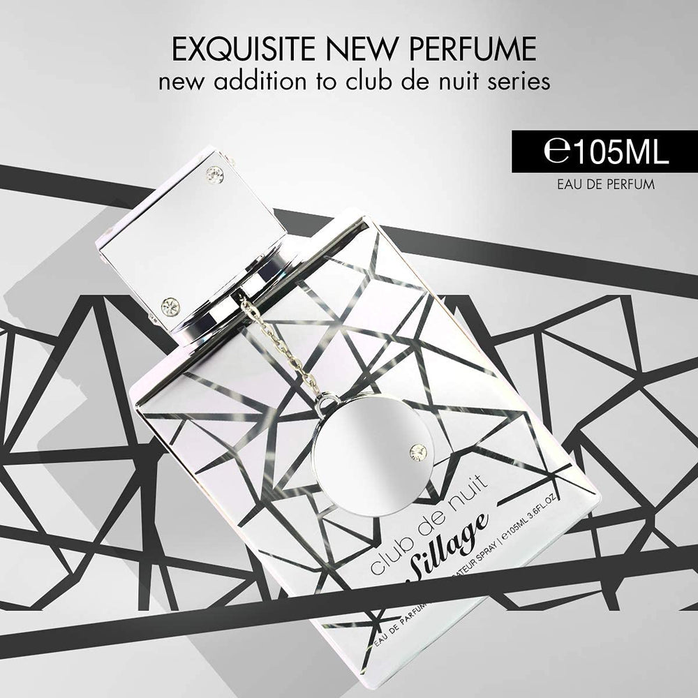 Armaf Club De Nuit Sillage splash shot captures confident first impression
