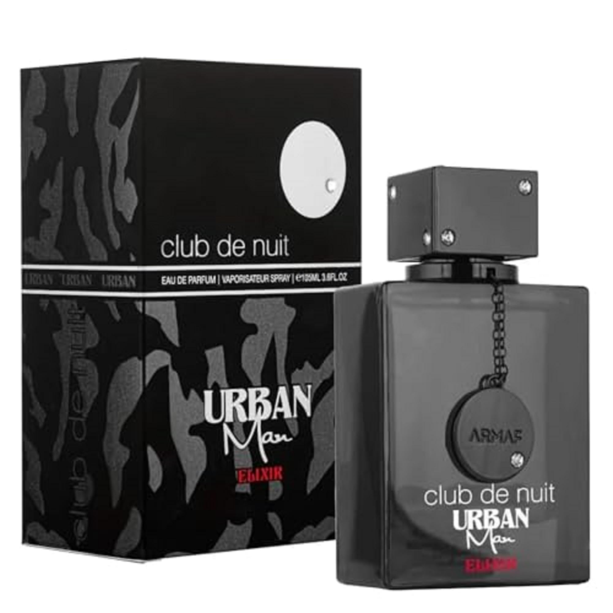 Armaf Club De Nuit Urban Elixir packaging box with spray ready for gifting or personal use