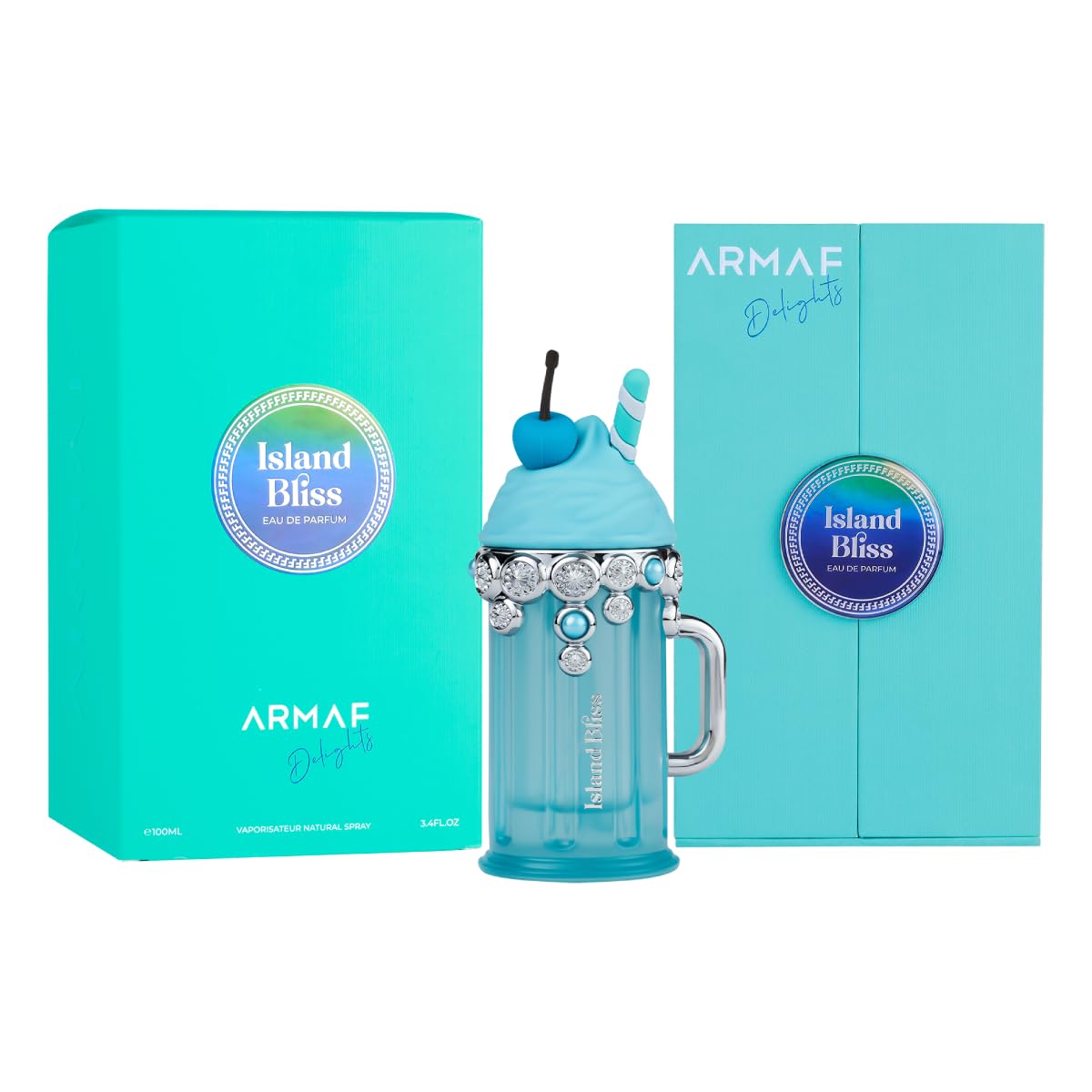 Armaf Delights Island Bliss packaging box presents premium gifting appeal