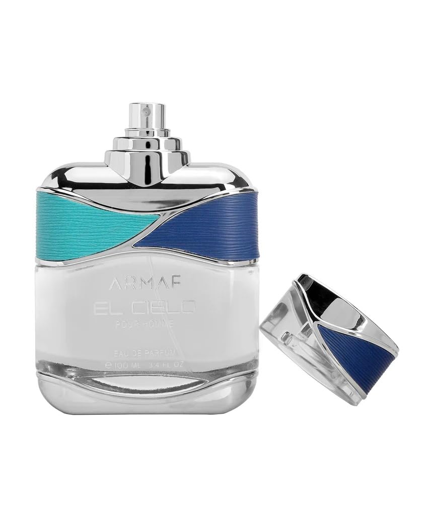 Armaf El Cielo spray action shot, ideal for refreshing mornings.