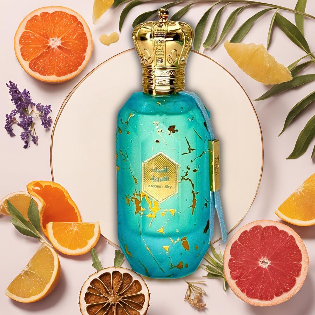 ARMAF Eter Arabian Sky bottle front showcases celestial aesthetics.