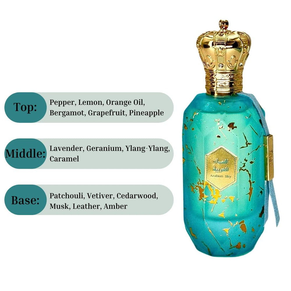ARMAF Eter Arabian Sky packaging highlights a premium, gift-ready presentation.
