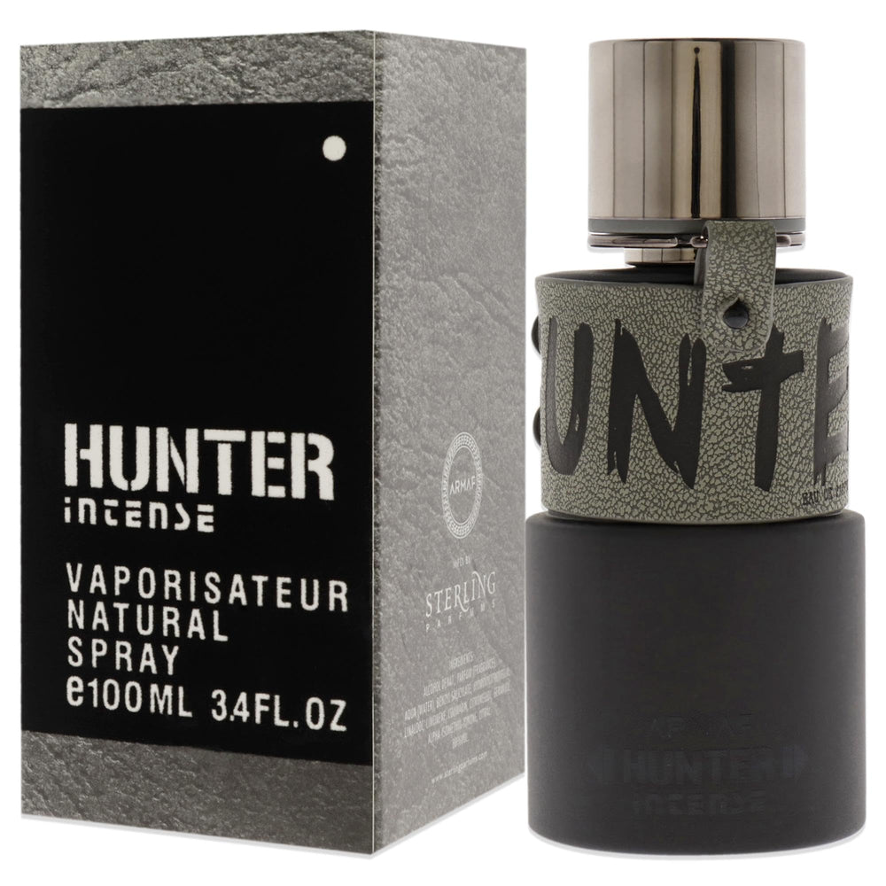 Armaf Hunter Intense box packaging signaling refined gifting