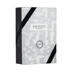 Armaf Infinity for Men spray cap highlights easy application and lasting freshness