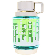Armaf Odyssey Aqua Edition bottle cap; secure closure for travel-friendly scent.