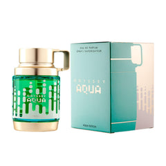 Odyssey Aqua EDP middle notes of lavender and mint offer a refreshing, cool feel.