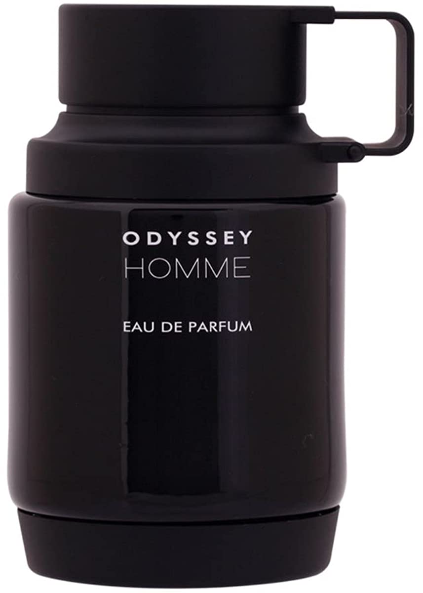 Armaf Odyssey Homme bottle front, spicy masculine scent for daily wear