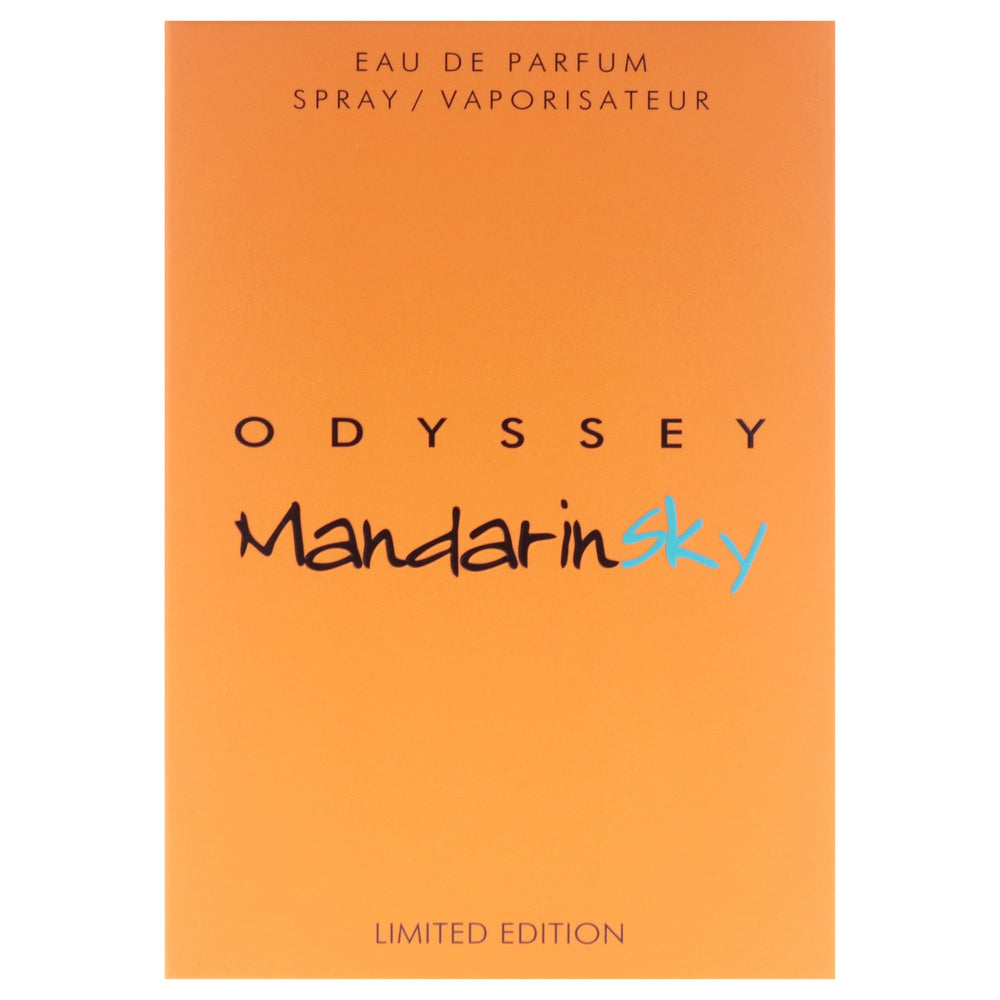 Armaf Odyssey Mandarin Sky wearer portrait conveys confident style.