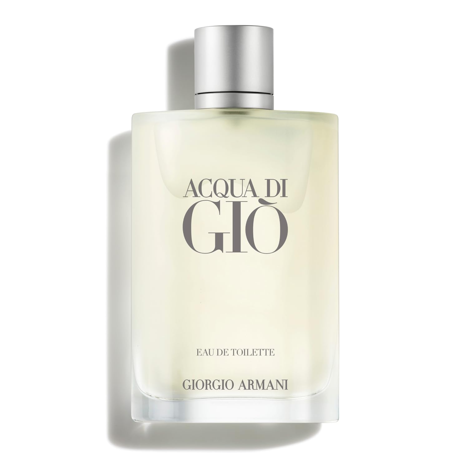 Armani Beauty Acqua di Gio bottle closeup emphasizes fresh citrus balance for everyday wear.
