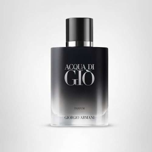 Armani Beauty Acqua di Giò Parfum mist spray demonstrates casual-to-day fragrance versatility.