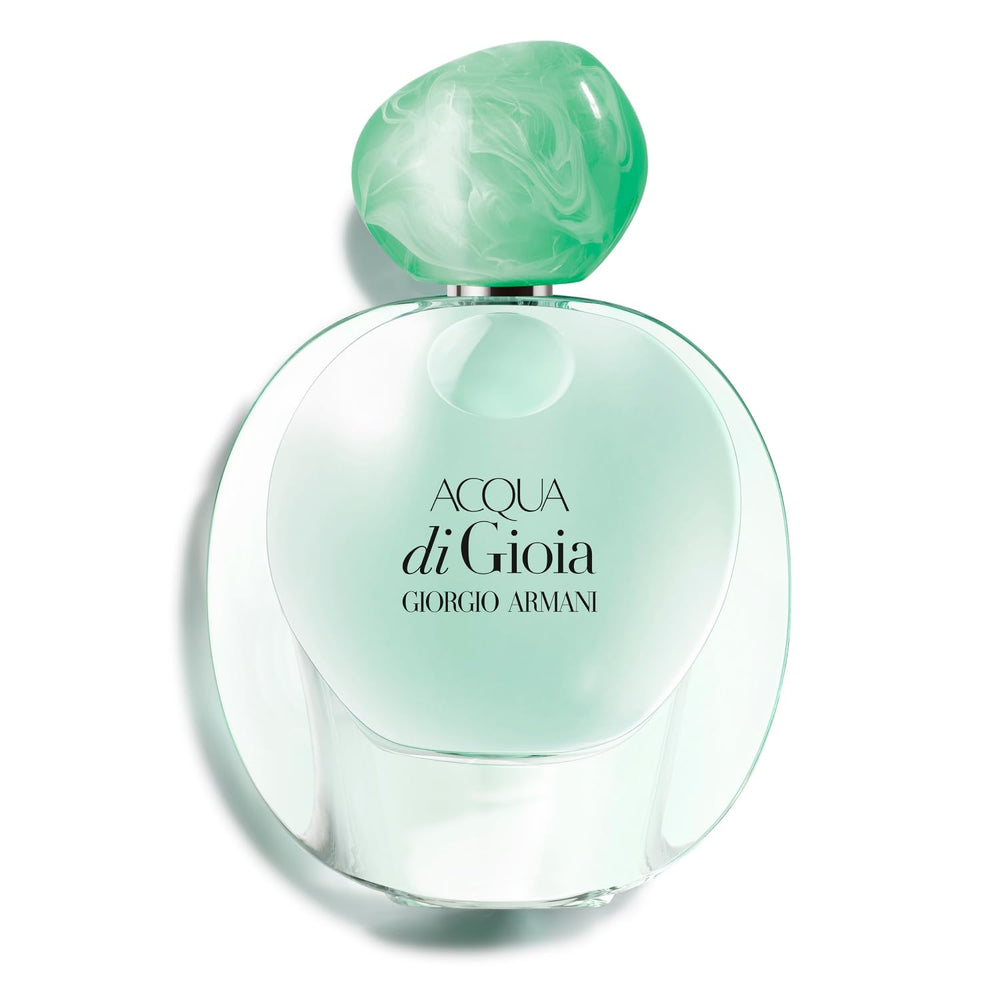 Armani Beauty Acqua di Gioia bottle evokes ocean freshness and refreshing vibes