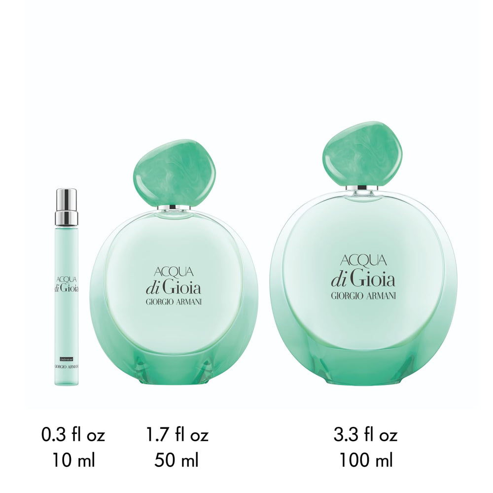 Armani Beauty Acqua di Gioia Intense cedarwood note illustration; grounding depth for evening wear.