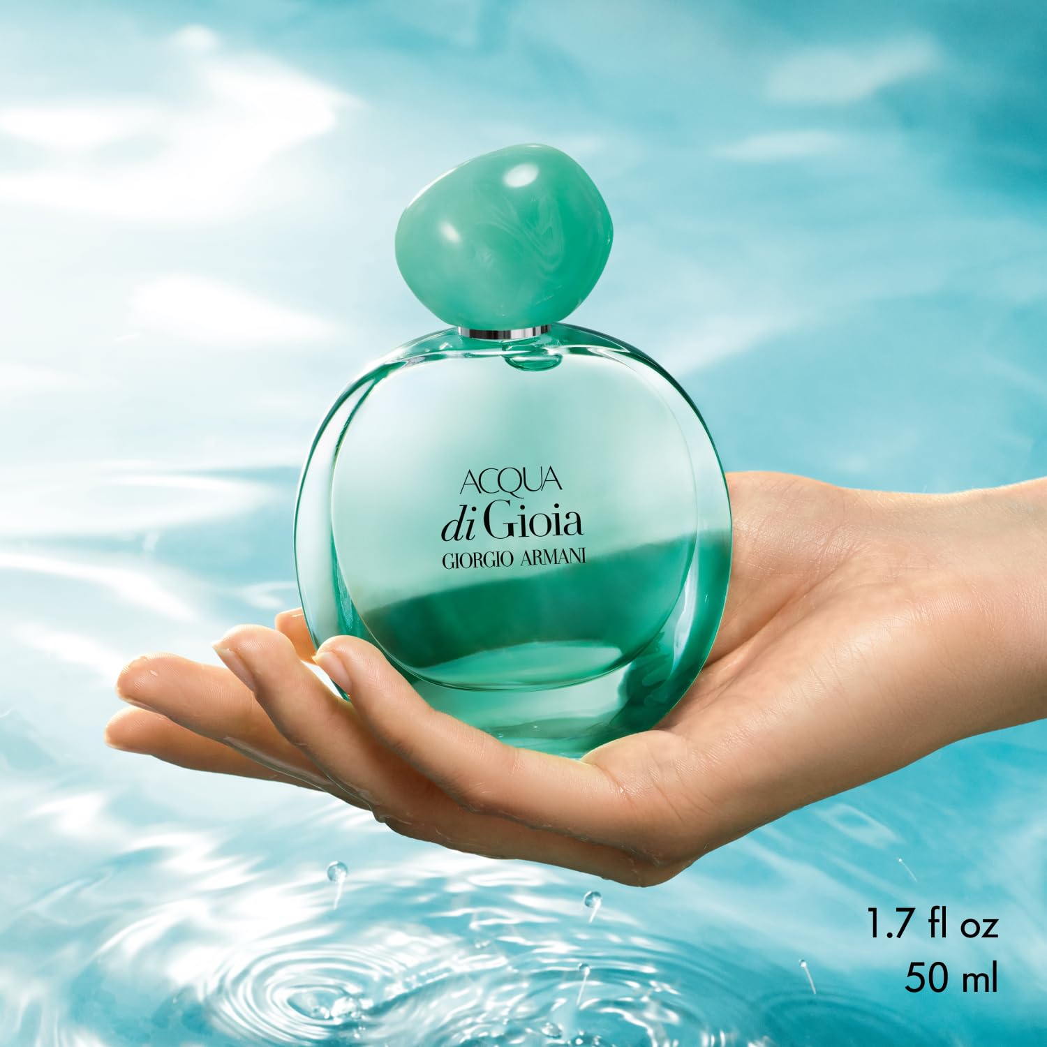 Armani Beauty Acqua di Gioia Intense outer packaging; premium gift-ready presentation.