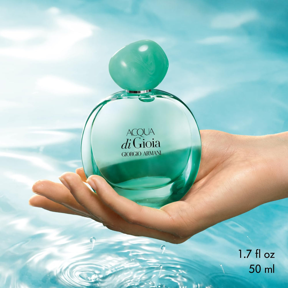 Armani Beauty Acqua di Gioia Intense outer packaging; premium gift-ready presentation.