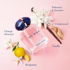 Armani Beauty My Way pulse-points application image shows compact size for travel
