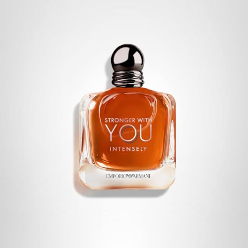 Armani Beauty Stronger With You Intensely vanilla note adds depth and comfort