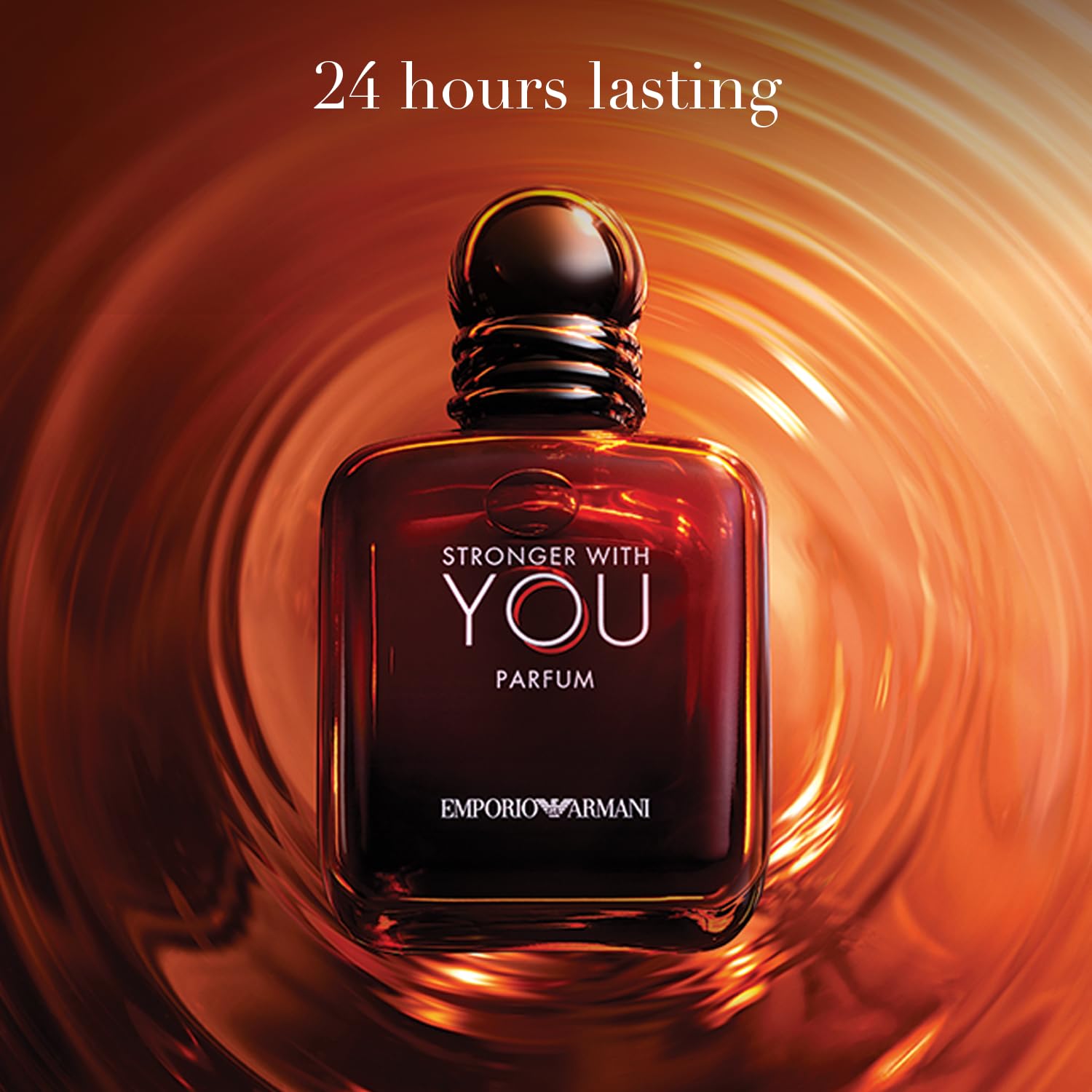 Armani Beauty Stronger With You Parfum woody vanilla notes illustration