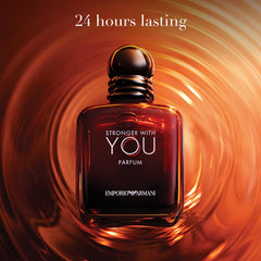 Armani Beauty Stronger With You Parfum woody vanilla notes illustration