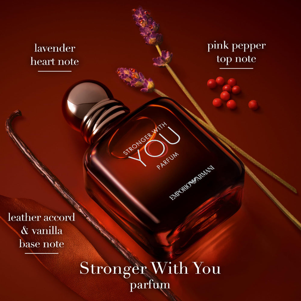 Armani Beauty Stronger with You pulse points application ideal for precise wear on wrists