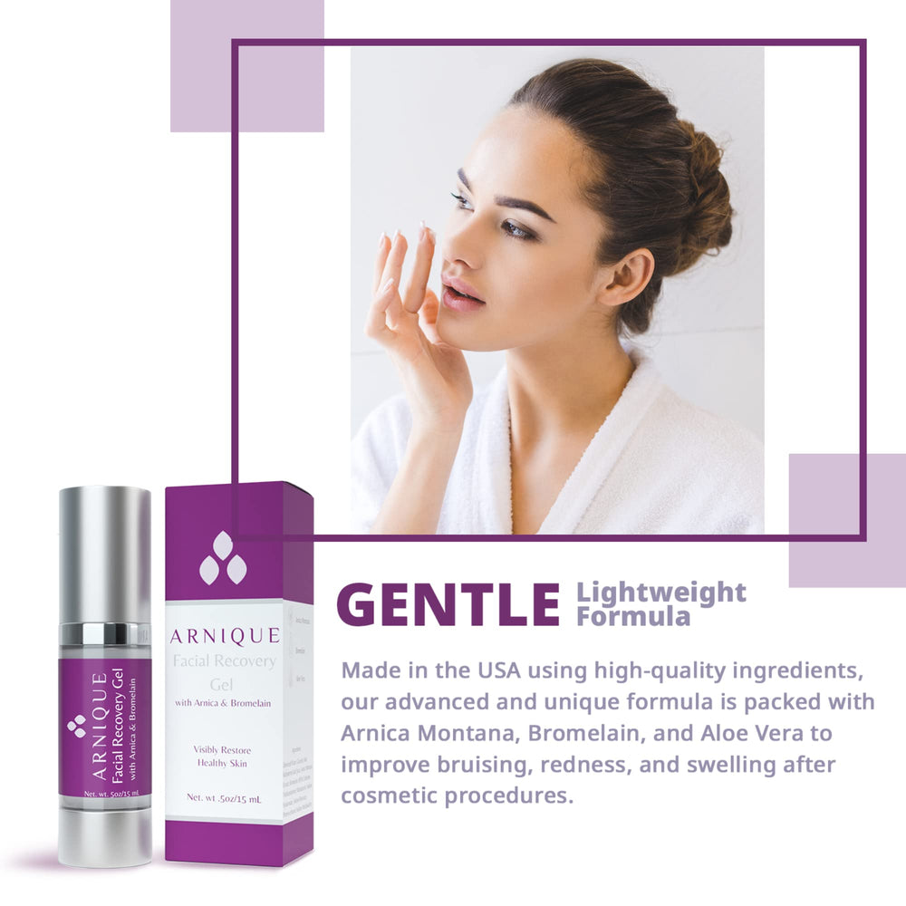 Empaque y presentación de Arnique, ideal para rutina facial.
