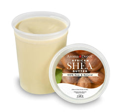 Aroma Depot Shea Butter is a nourishing moisturizer with vitamins A, E and F.