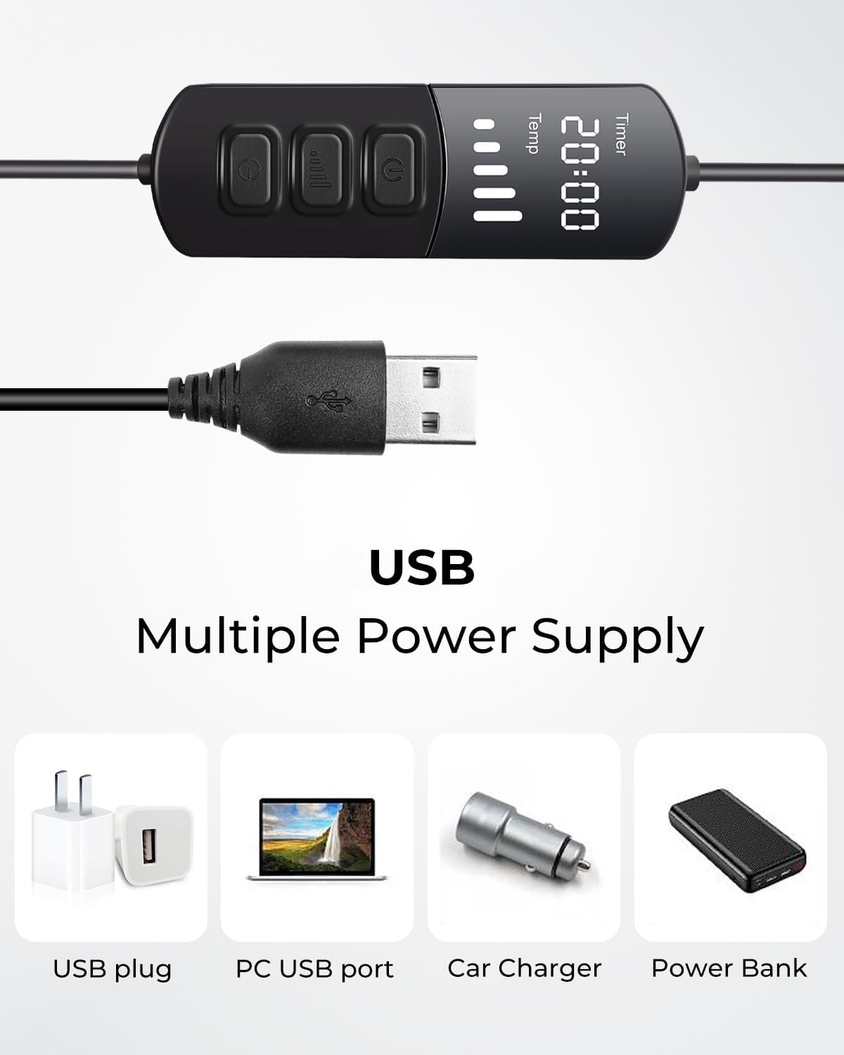 Aroma Season product with USB cable and box, ready for daily use