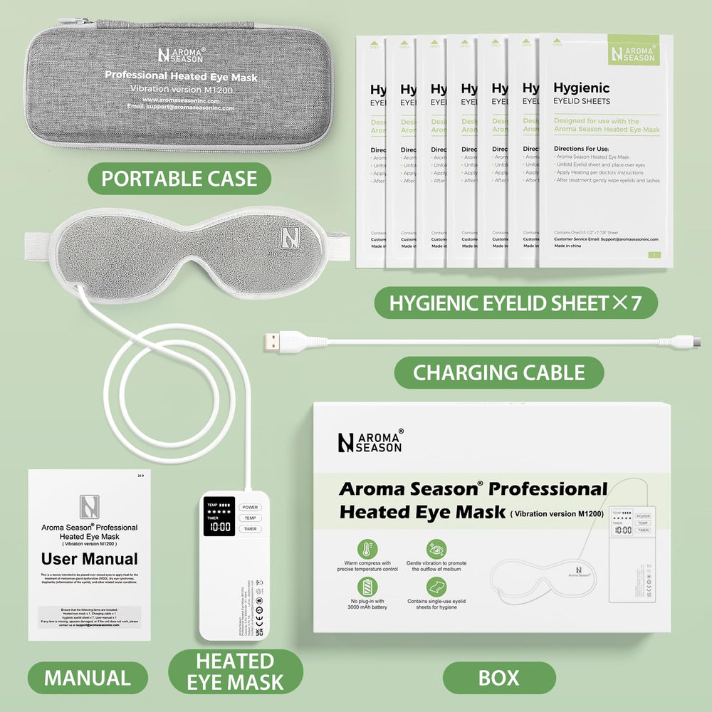 Aroma Season travel-friendly eye mask fits easily in a bag.