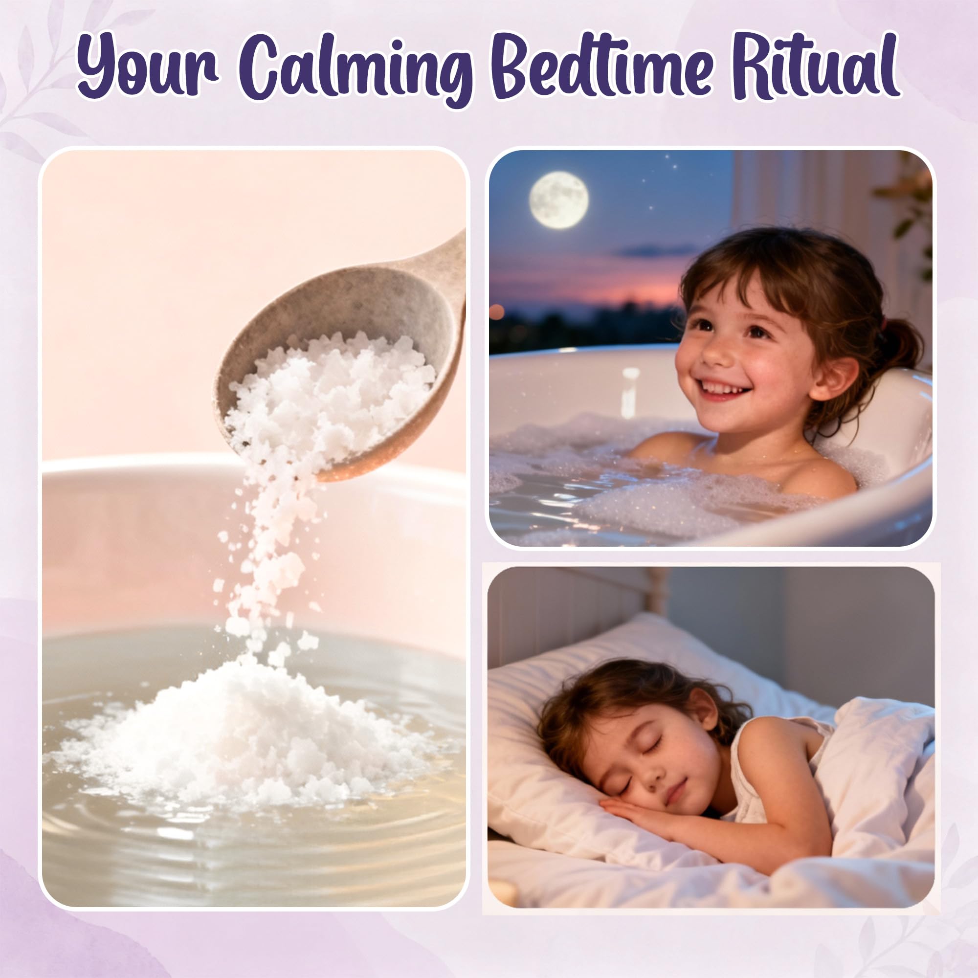 Aromasong bolsa cerrable 3 libras, pack familiar para baño desintoxicante.