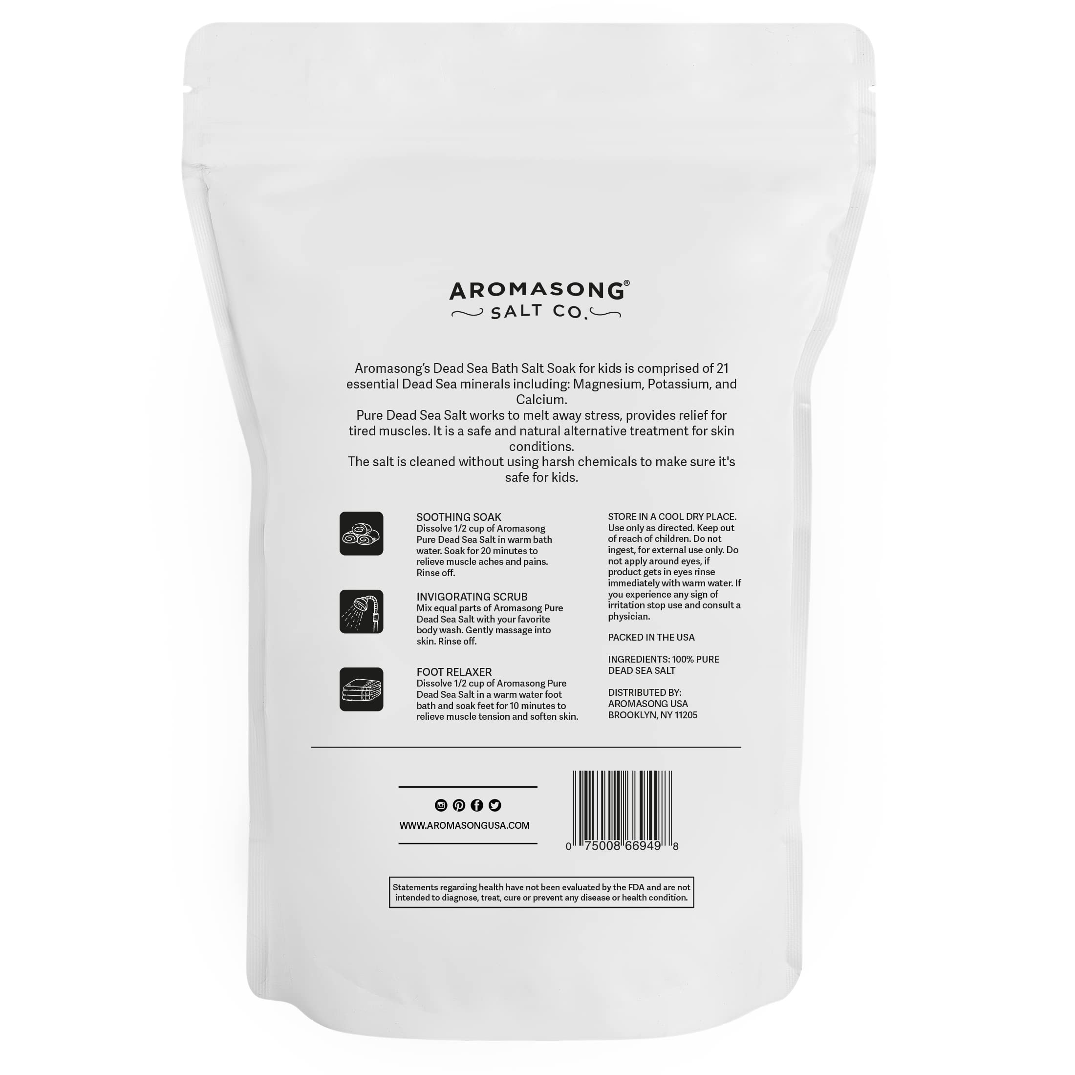 Aromasong envase duradero para rellenar, ideal para familias.