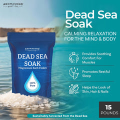 Aromasong flakes dissolving quickly in warm water for easy use