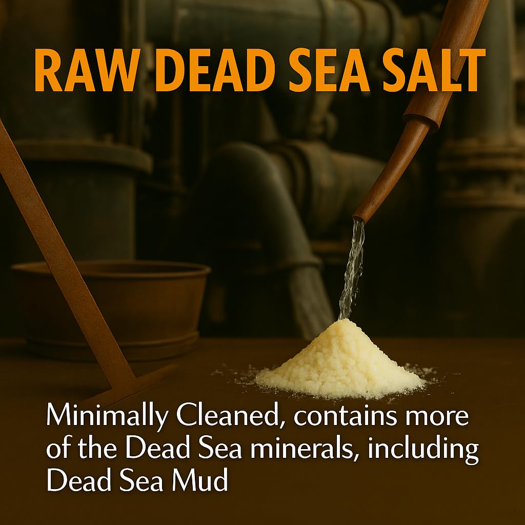 Aromasong Sal Mar Muerto con arcilla para purificar y suavizar la piel.
