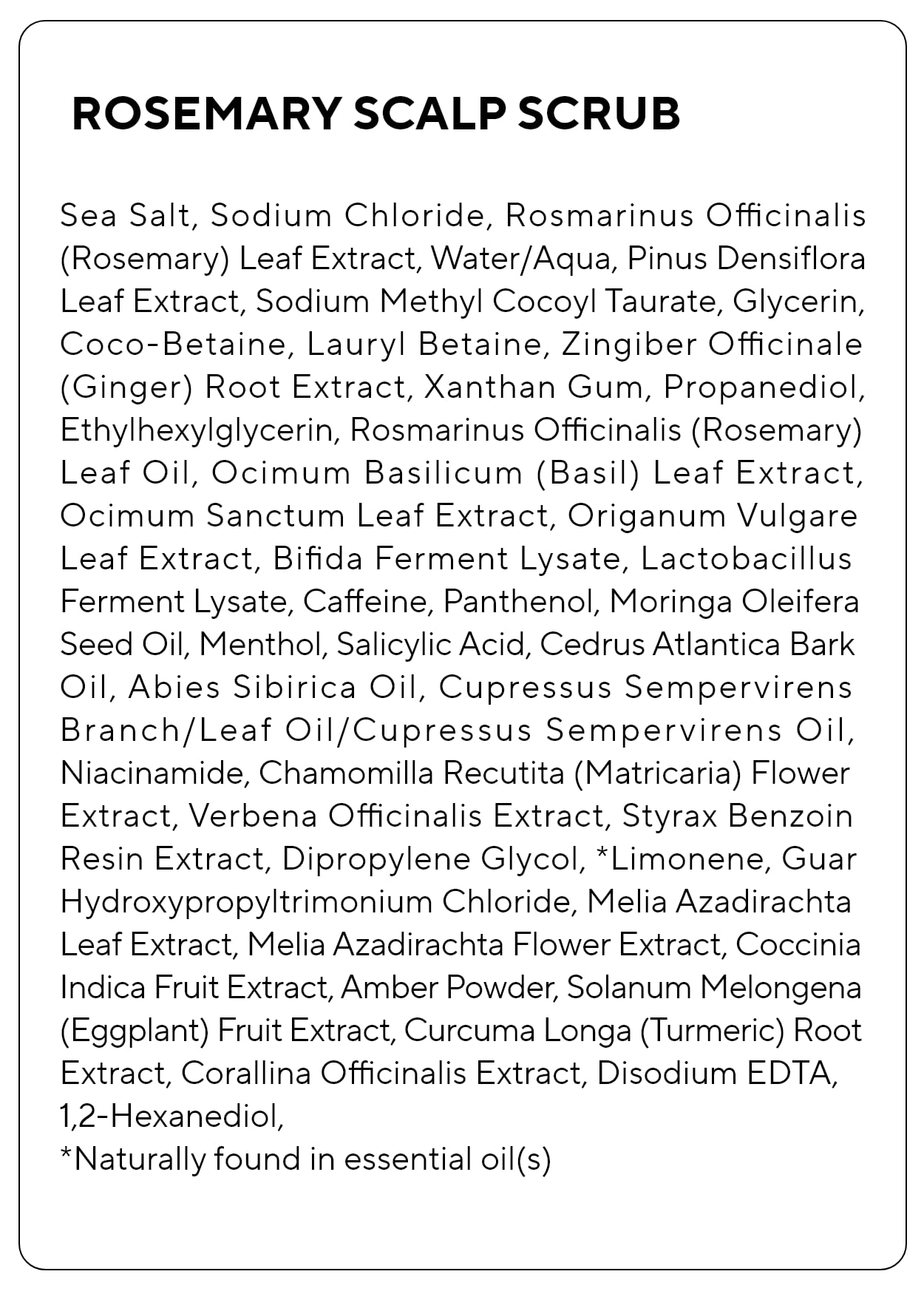 AROMATICA cuidado capilar tras uso, cuero cabelludo ligero.