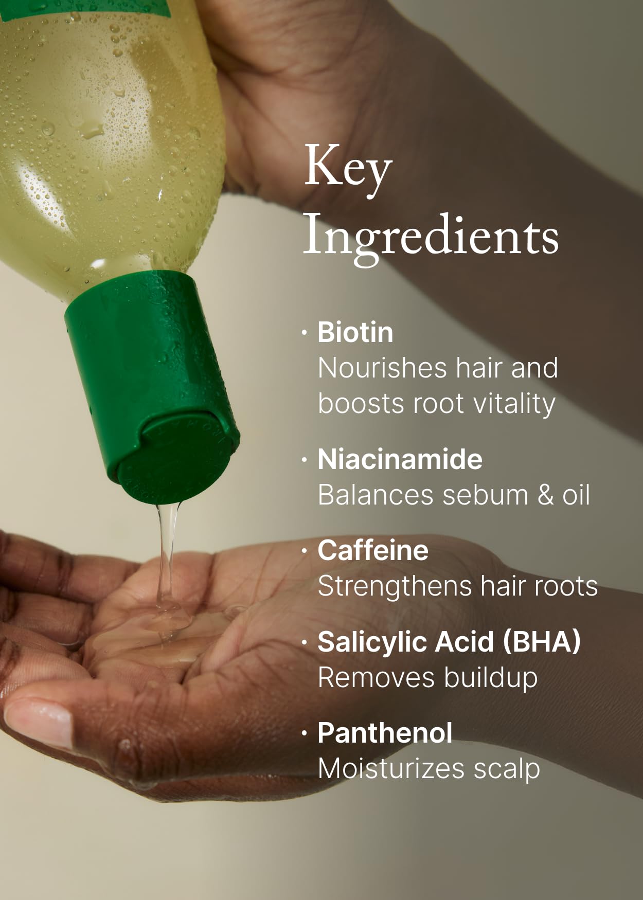 AROMATICA Rosemary Scalp Shampoo on-sink scene for convenient home care