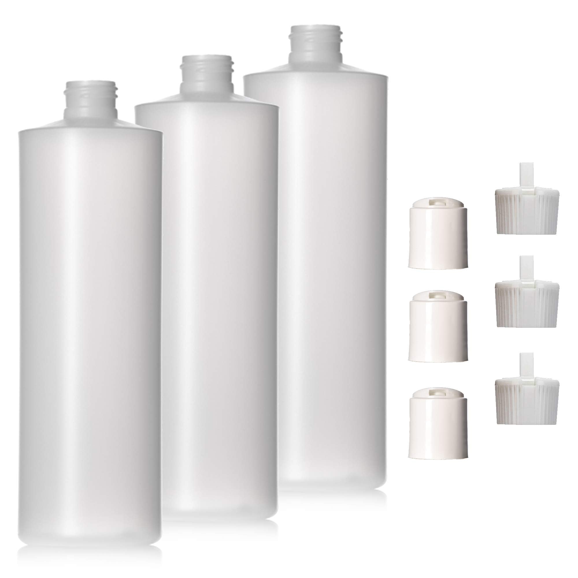 Aromine 8oz bottle with disc cap for controlled pours